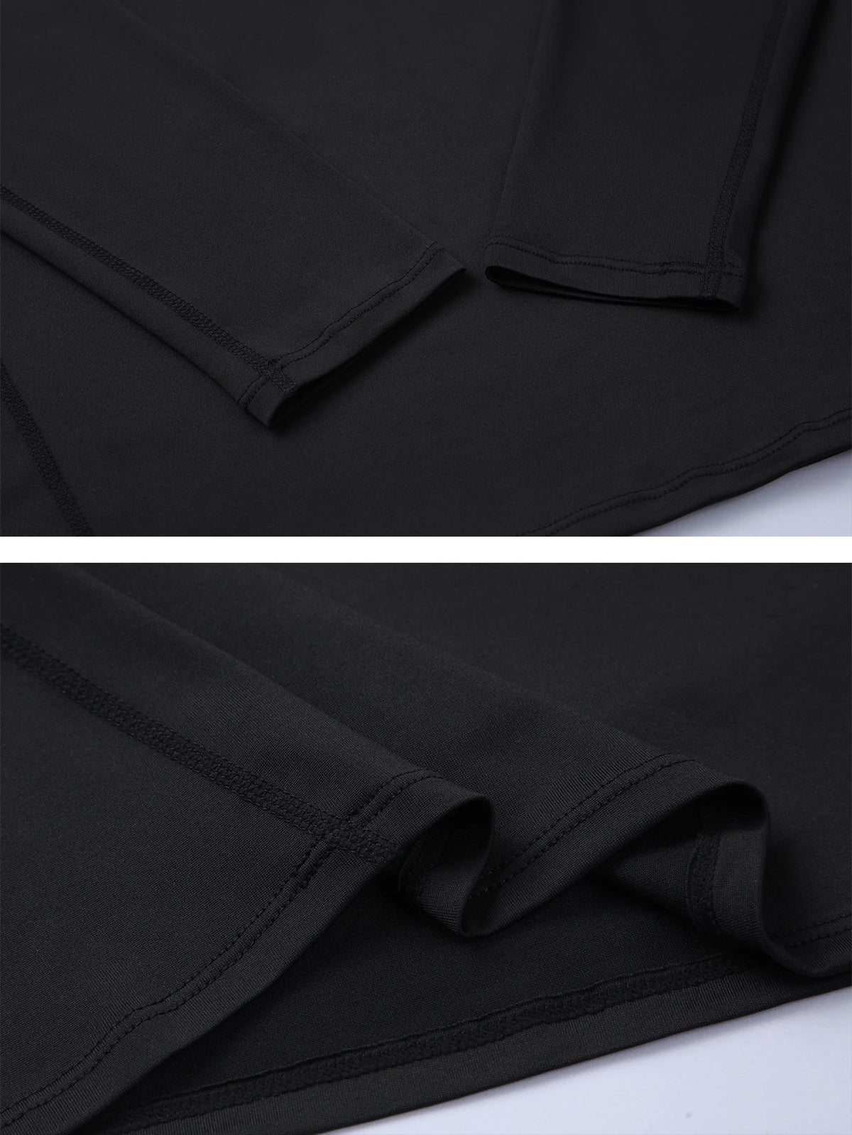 5 Pack Men's Compression Shirts Long Sleeve Workout Gym T-Shirt Running Top Cool Dry Sports Baselayer Undershirts