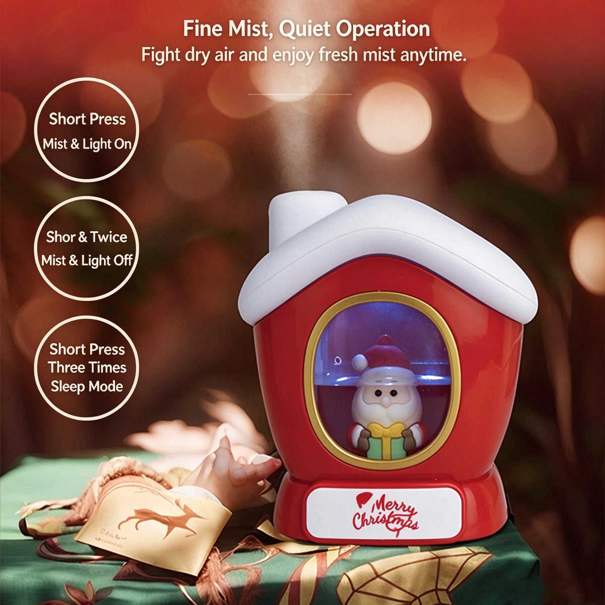 Christmas House Santa Air Humidifier
