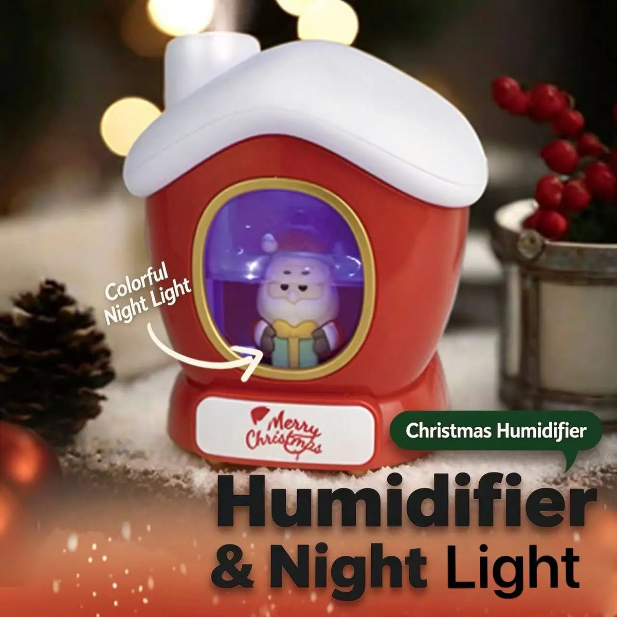 Christmas House Santa Air Humidifier