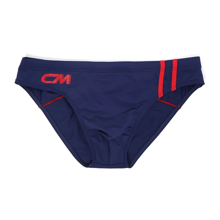 Men Swimming Briefs Drawstring Bathing Suit Shorts Summer Beaches Swimwear Comfortable Bulge Pouch Swim Trunks Pools Bathing