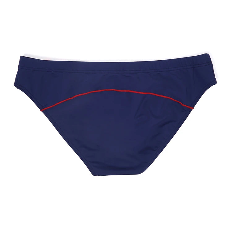 Men Swimming Briefs Drawstring Bathing Suit Shorts Summer Beaches Swimwear Comfortable Bulge Pouch Swim Trunks Pools Bathing