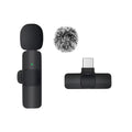 Wireless Lavalier Microphone | Portable Audio Recording for iPhone, Android | Live Broadcast Gaming