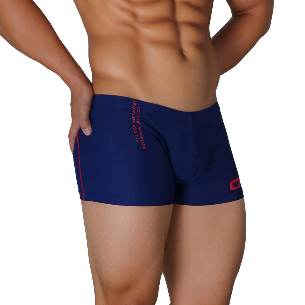 Men’s Swim Trunks with Bulge Pouch – Comfortable Drawstring Beach Shorts