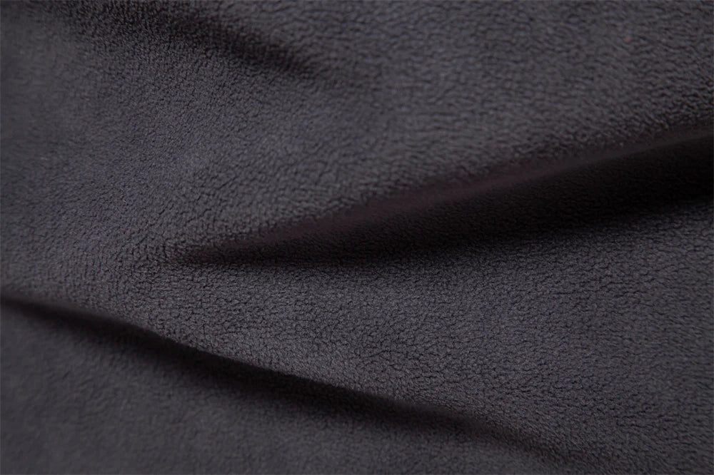 Men’s Fleece Jacket – Thick Warm Softshell Pullover Sweatshirt with Zipper Neck, Casual Winter Jacket