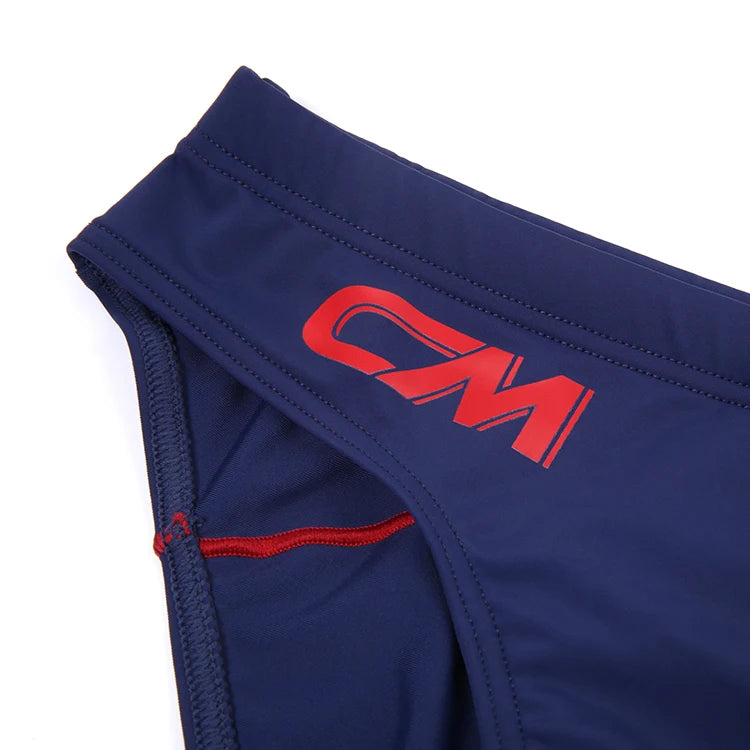 Men Swimming Briefs Drawstring Bathing Suit Shorts Summer Beaches Swimwear Comfortable Bulge Pouch Swim Trunks Pools Bathing